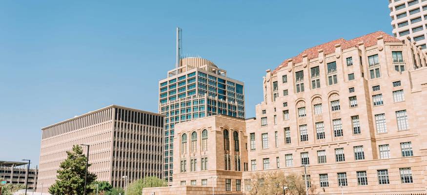 Arizona State Capitol government building for landlord-tenant laws